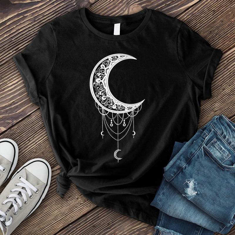 Neojana Creative Moon Funny Printed Tees - chicyea