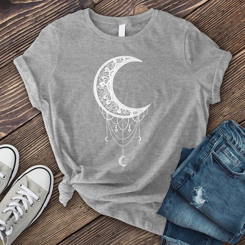 Neojana Creative Moon Funny Printed Tees - chicyea