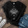 Neojana Lotus Printed Short-Sleeved Tees - chicyea