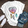 Neojana Dreamcatcher Featured Art Heart T Shirts - chicyea