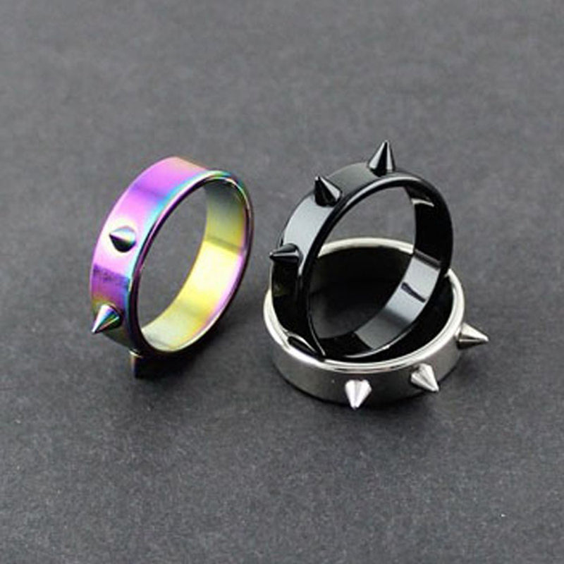 Minnieskull Personality Outdoor Self Defense Rings - chicyea