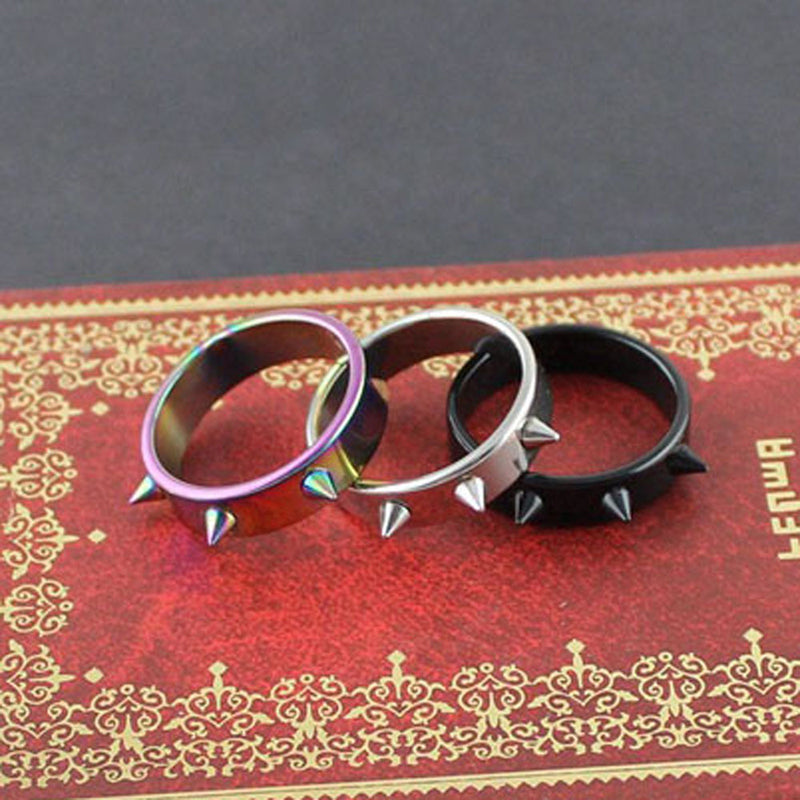 Minnieskull Personality Outdoor Self Defense Rings - chicyea