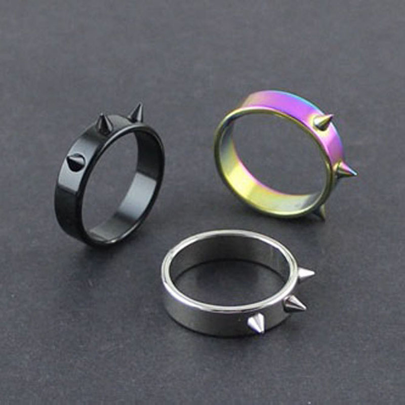 Minnieskull Personality Outdoor Self Defense Rings - chicyea