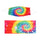 Fashion Colorful Tie Dye Elastic Headband & Face Mask - chicyea