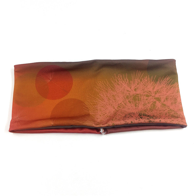 Dandelion With Tie Dyed Gradient Sports Headband - chicyea