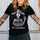 Minnieskull Cool Dead Inside Skull Coffee Printed Women T-Shirt - chicyea