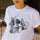 Minnieskull Rose Butterfly Skull Printed T-Shirt - chicyea