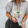 Neojana Women Retro Eye Print Designer T-Shirt - chicyea