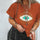 Neojana Women Retro Eye Print Designer T-Shirt - chicyea