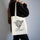 Minnieskull Letter Flower Printed Canvas Shoulder Bags - chicyea