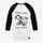 Uprandy Nobody Cares Work Harder Skull Print Long-Sleeved T-Shirt - chicyea