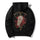 Uprandy Nothing To Lose Coffin Printed Cool Hoodie - chicyea