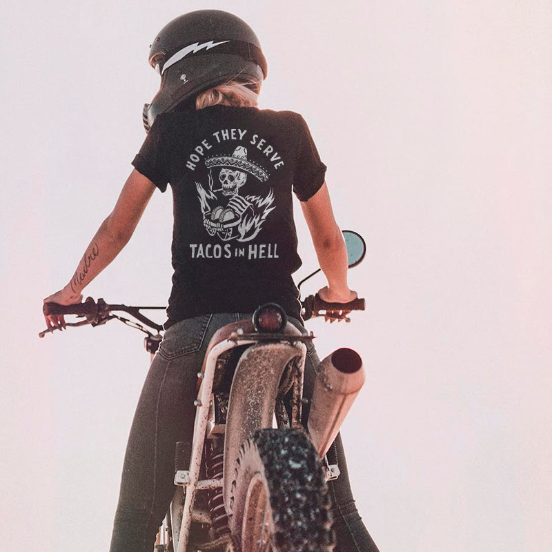Uprandy Vintage Skull Graphic Print Black T-Shirt - chicyea