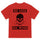 Livereid No Luck Skull Print Short Sleeve T-Shirt - chicyea