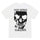 Livereid Black Casual Skull Print Short Sleeve T-Shirt - chicyea