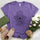 Neojana Personalized Lotus Printed Graphic Tees - chicyea