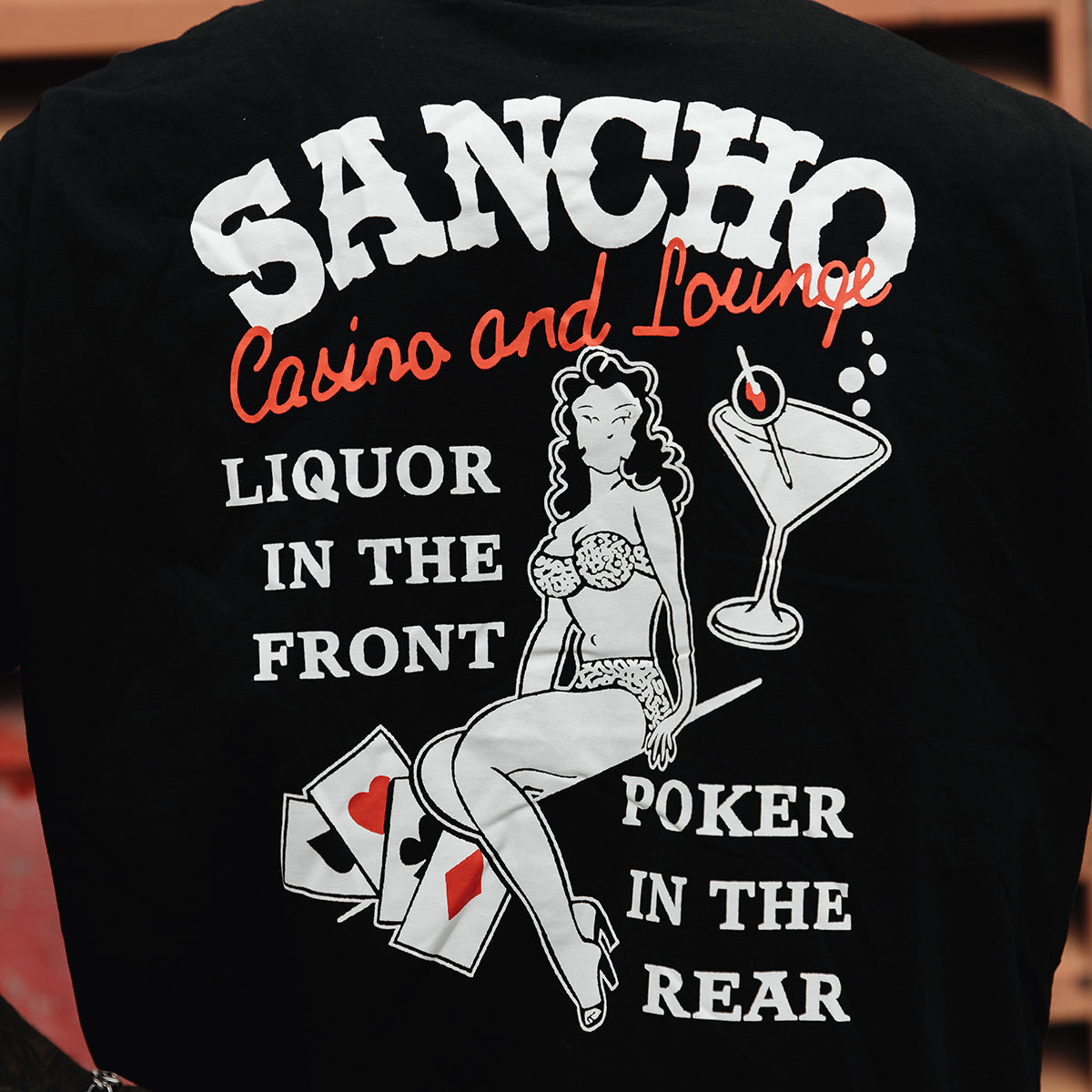 Uprandy Poker Art Black Short Sleeve T-Shirt - chicyea