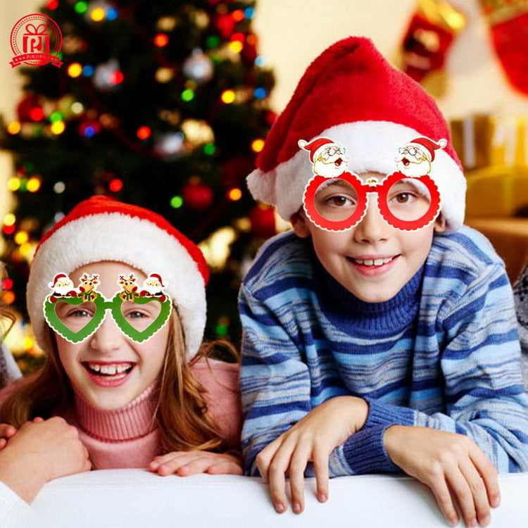 Funny Christmas Creative Decorative Eyeglass Frame - chicyea