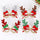 Funny Christmas Creative Decorative Eyeglass Frame - chicyea