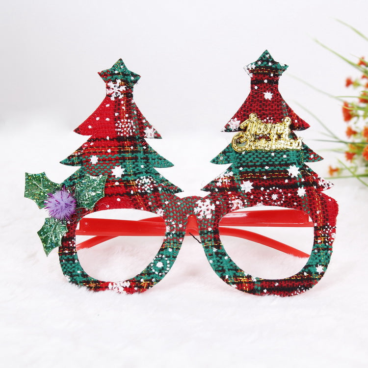 Funny Christmas Creative Decorative Eyeglass Frame - chicyea