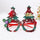 Funny Christmas Creative Decorative Eyeglass Frame - chicyea