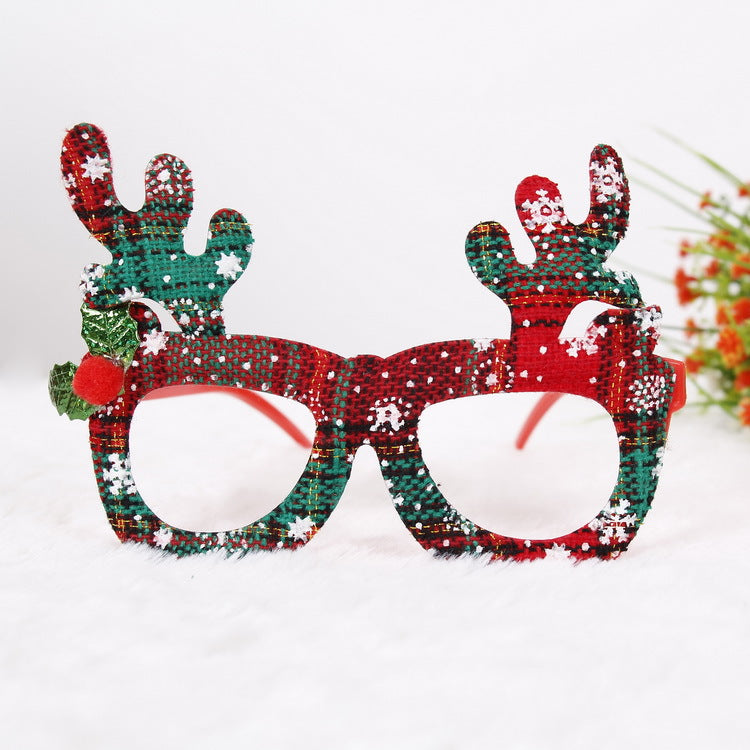 Funny Christmas Creative Decorative Eyeglass Frame - chicyea