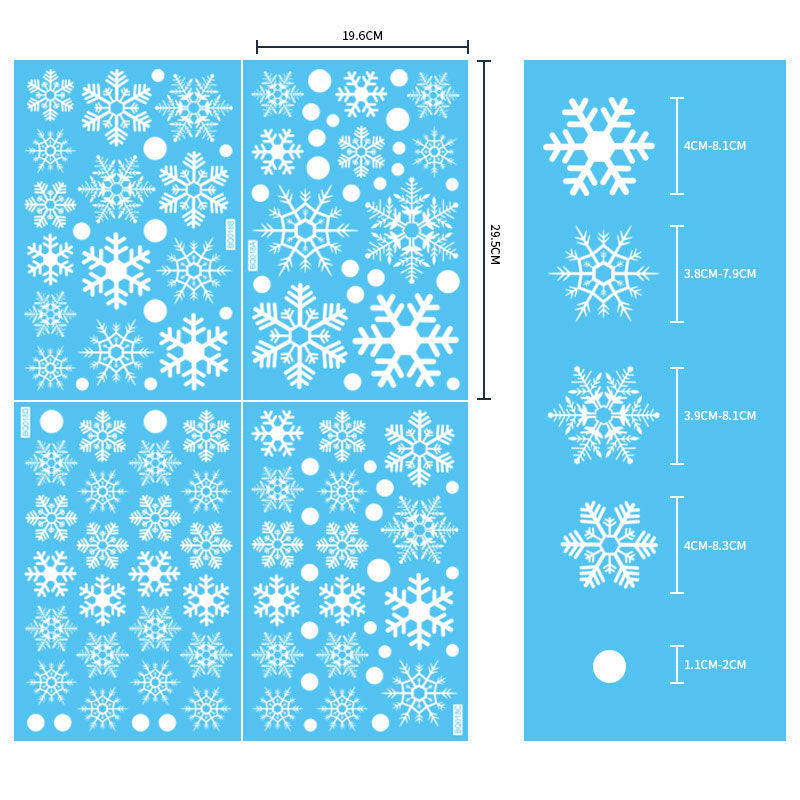 Cute Creative Christmas Static Sticker - chicyea