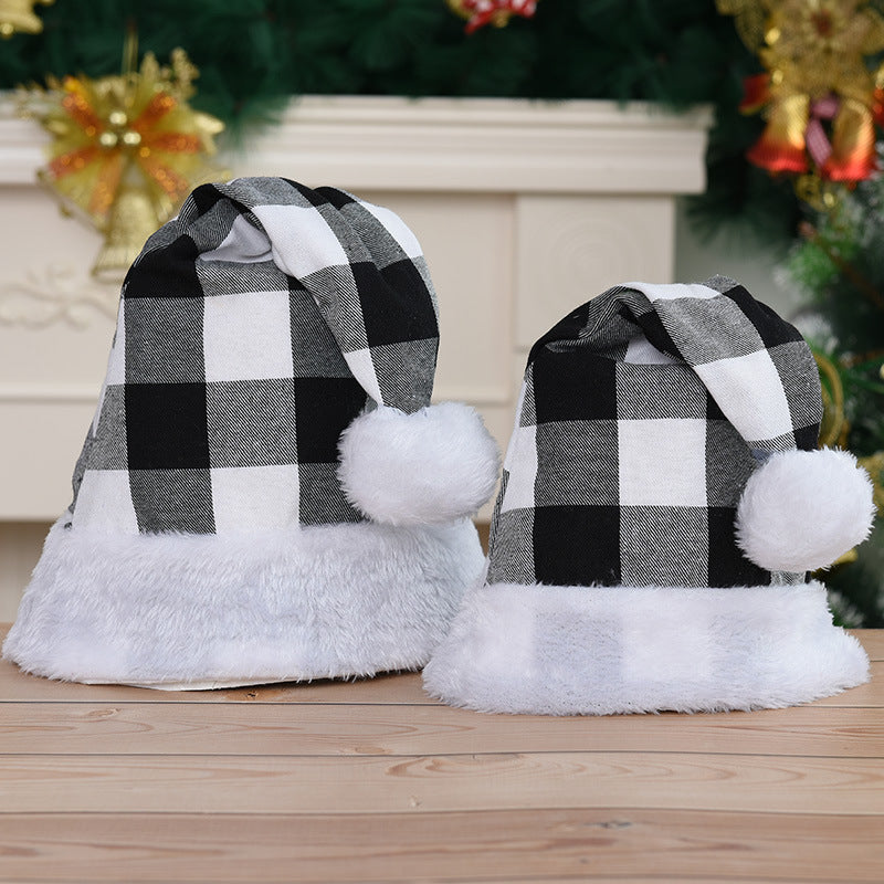 Decorative Soft Cozy Christmas Hat Set - chicyea