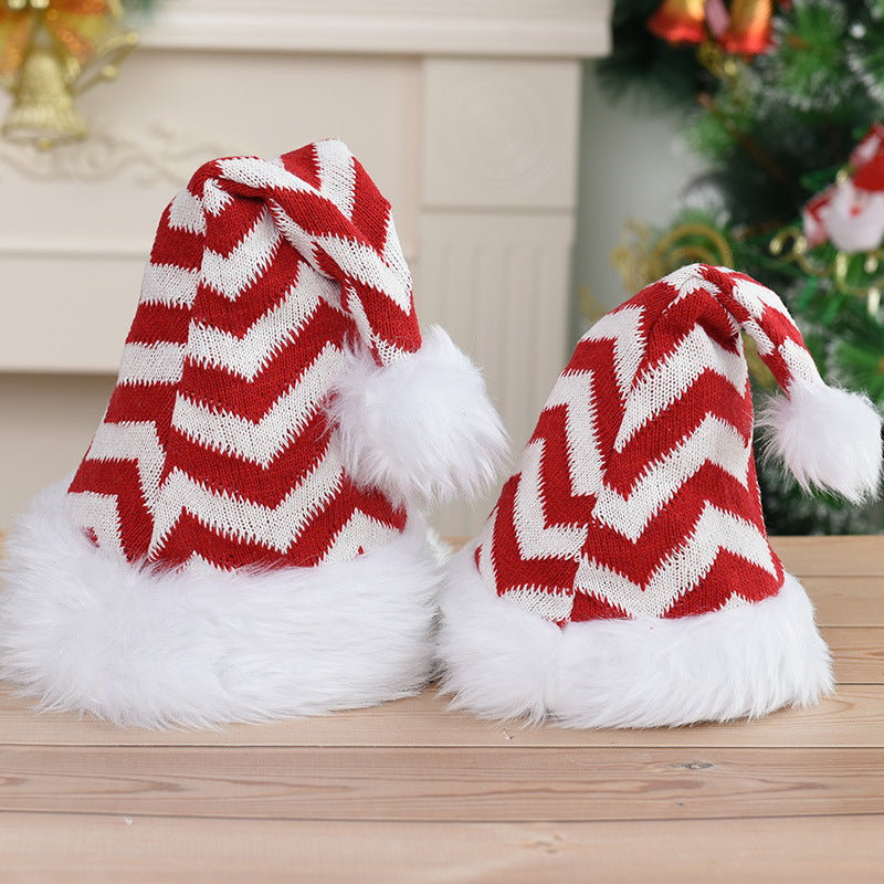 Decorative Soft Cozy Christmas Hat Set - chicyea