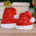 Decorative Soft Cozy Christmas Hat Set - chicyea