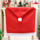 Design Christmas Hat Soft Chair Cover - chicyea