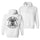 Uprandy Skull Nobody Cares Work Harder Printed Men Casual Hoodie - chicyea