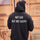 Not Sad But Not Happy Letter Hoodie - chicyea