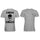 Livereid No Luck Skull Print Short Sleeve T-Shirt - chicyea