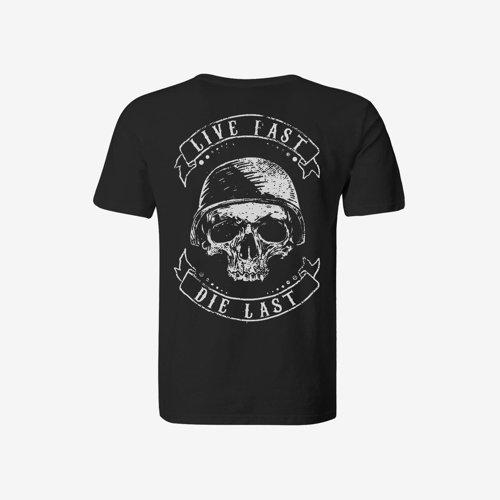 Livereid Vintage Skull Printed Designer T-Shirt - chicyea