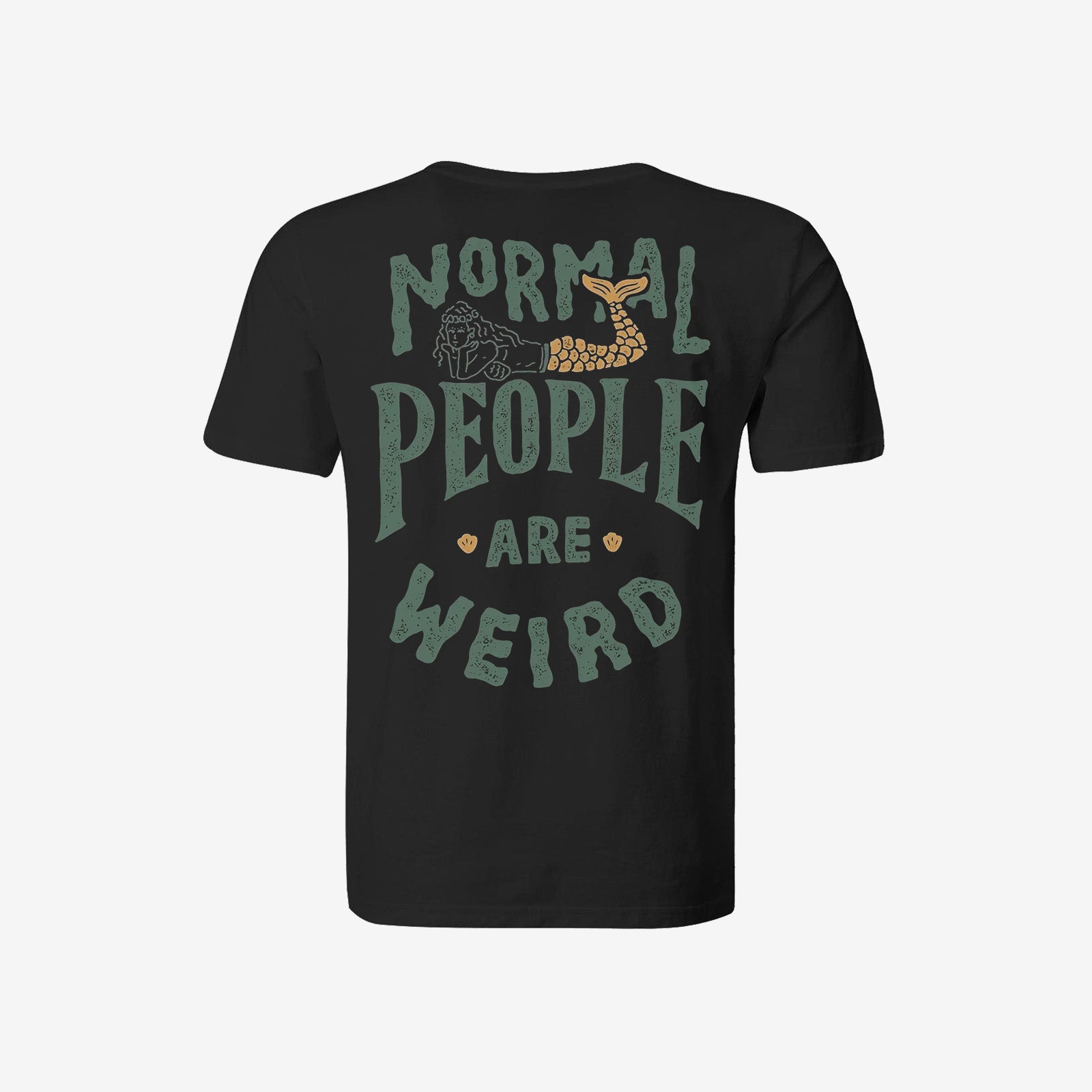 Uprandy Vintage Black Letter T-Shirt - chicyea