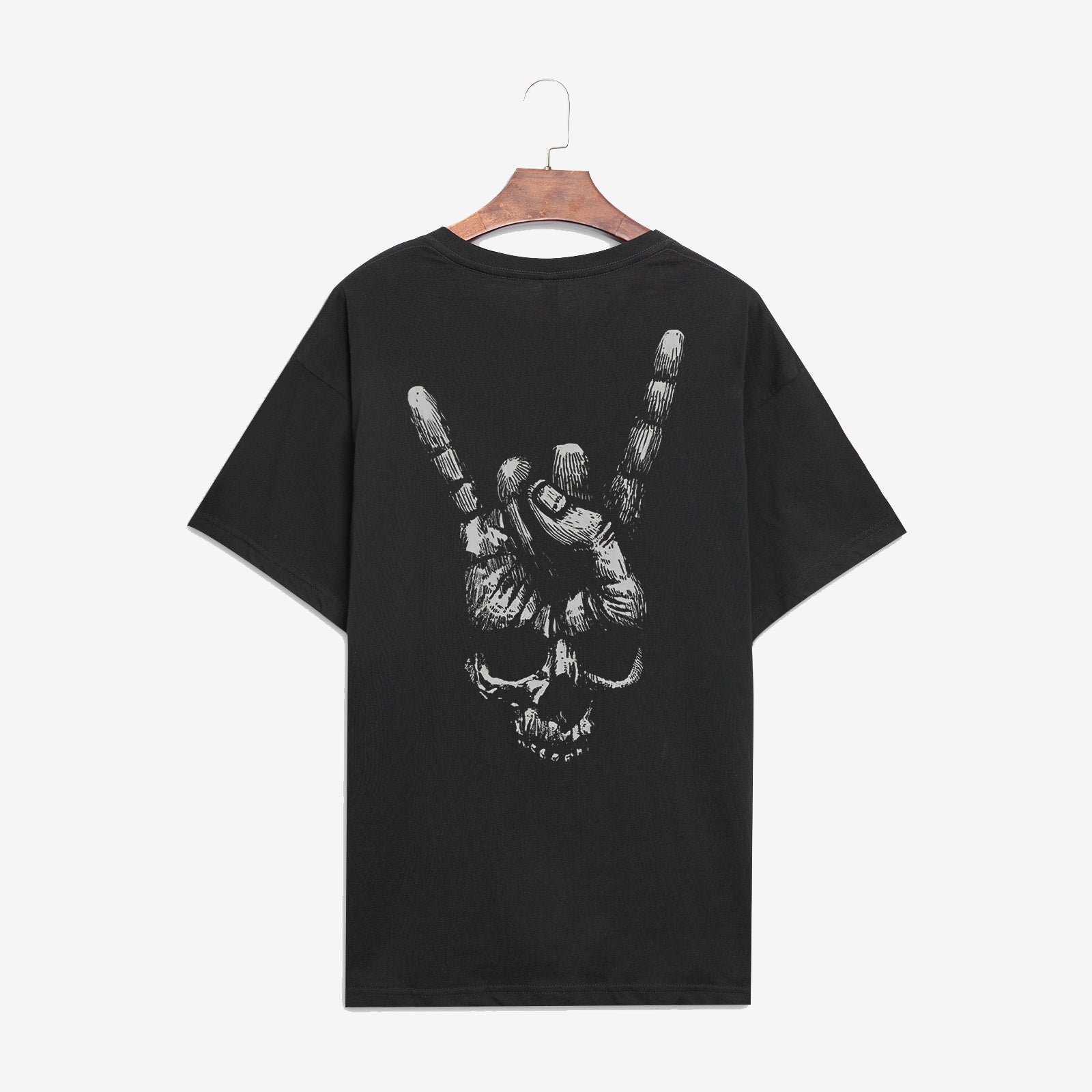 Minnieskull Skull Print Ladies Plus T-Shirt Designer - chicyea
