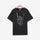 Minnieskull Cool Skeleton Hand Mano Cornuto Gesture Print Plus T-Shirt - chicyea