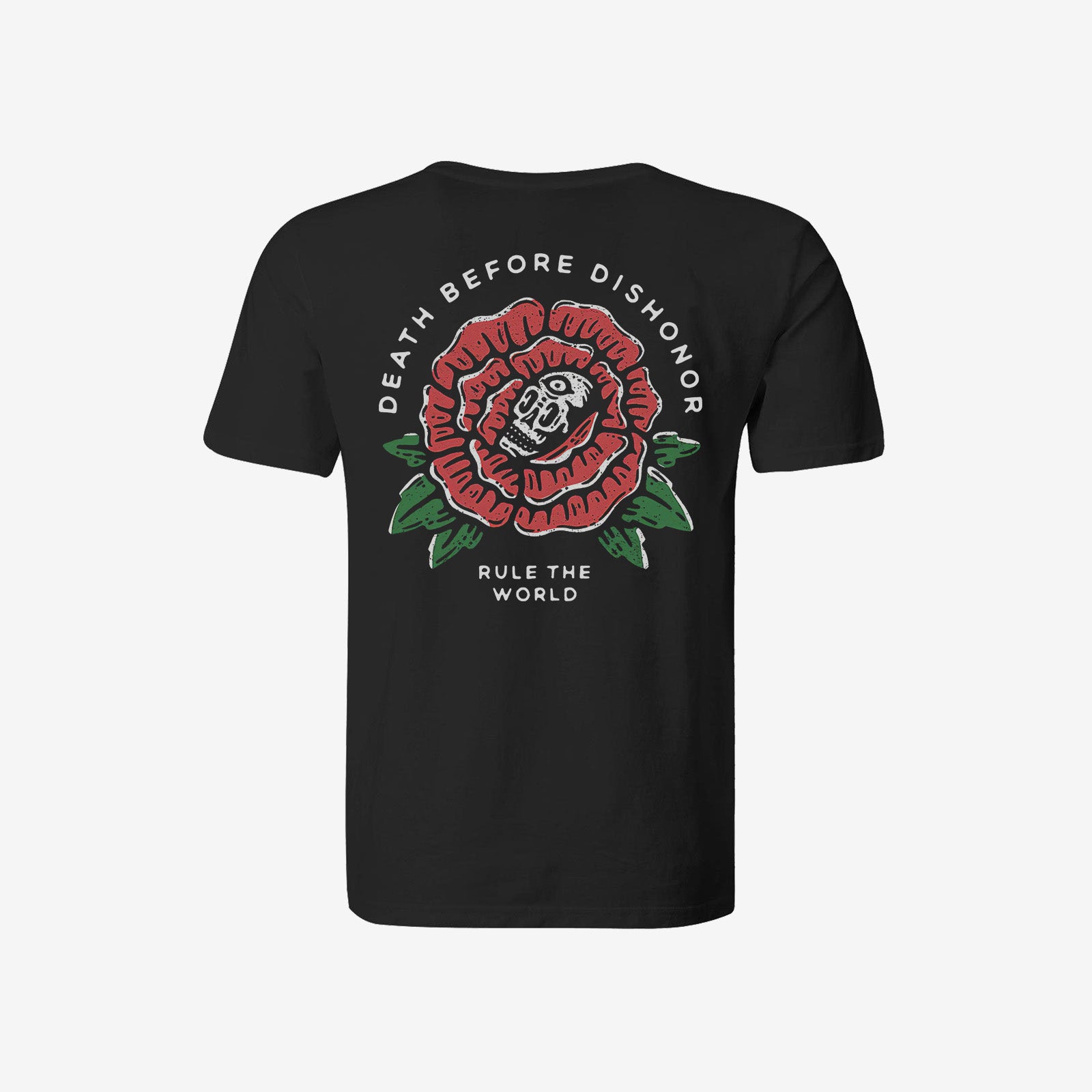 Uprandy Death Before Dishonor Printed Men T-Shirt - chicyea