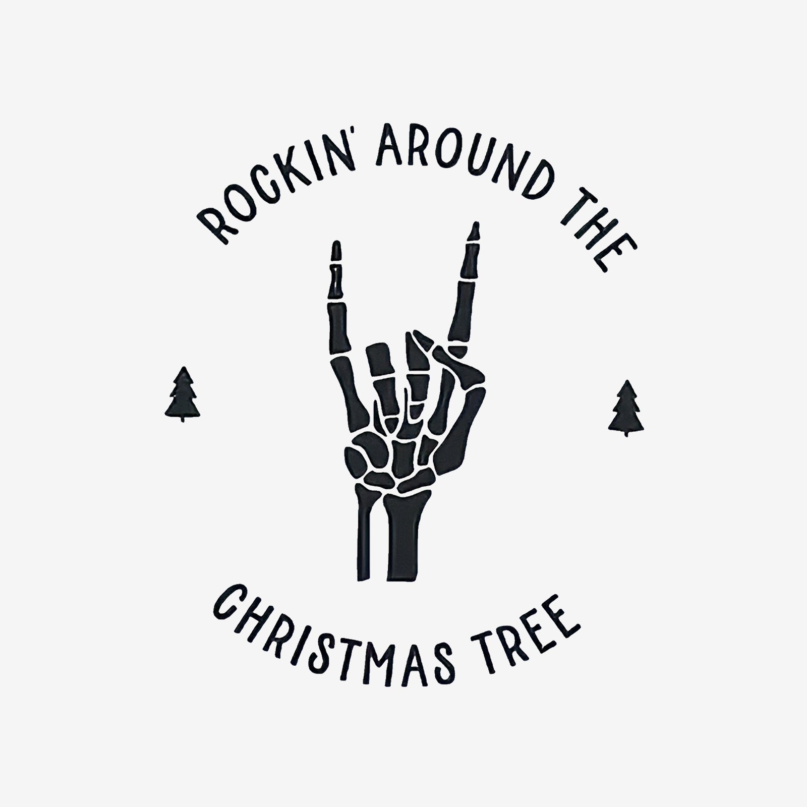 Minnieskull Rockin’ Around The Christmas Tree Women T-Shirt - chicyea