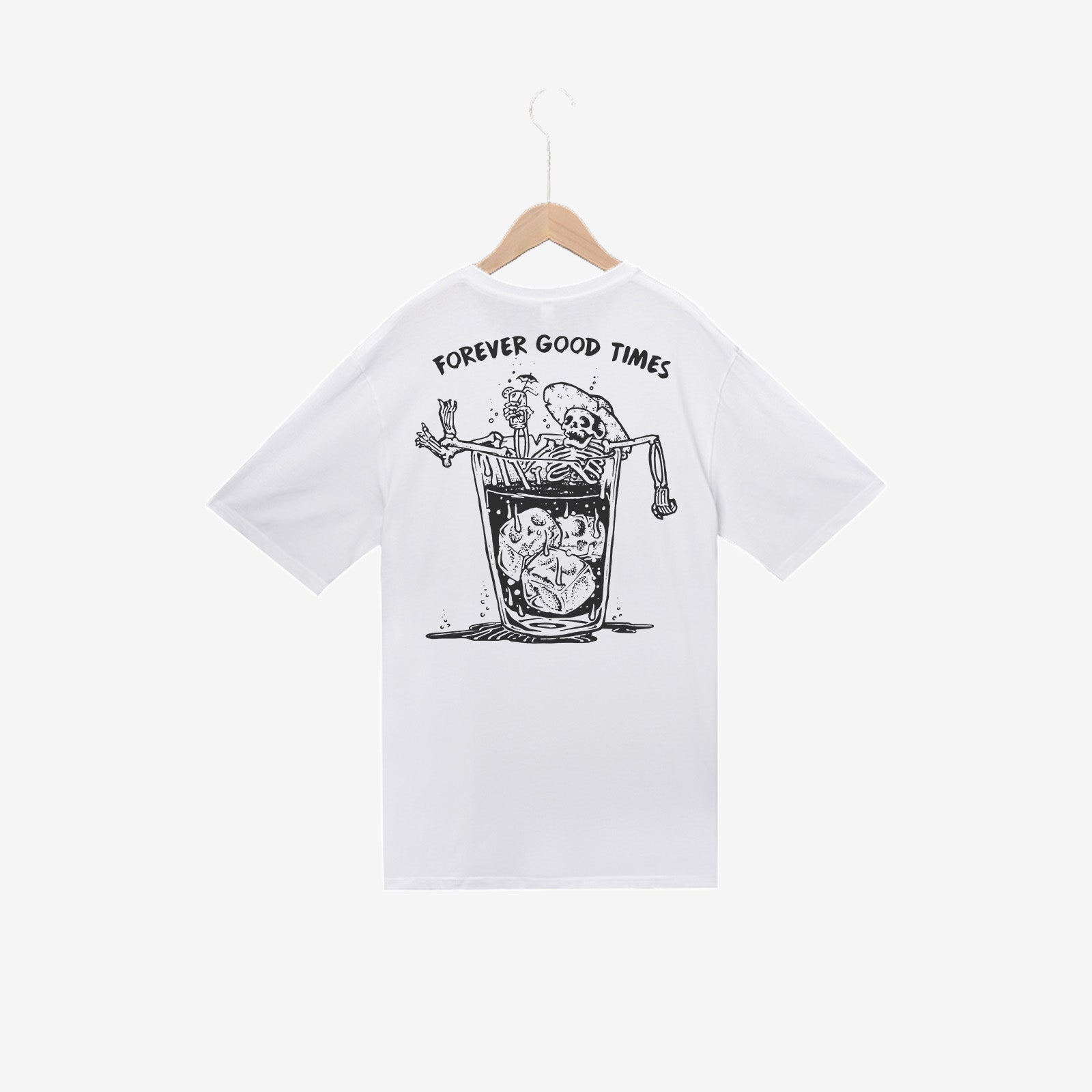 Uprandy Forever Good Times Printed T-Shirt - chicyea