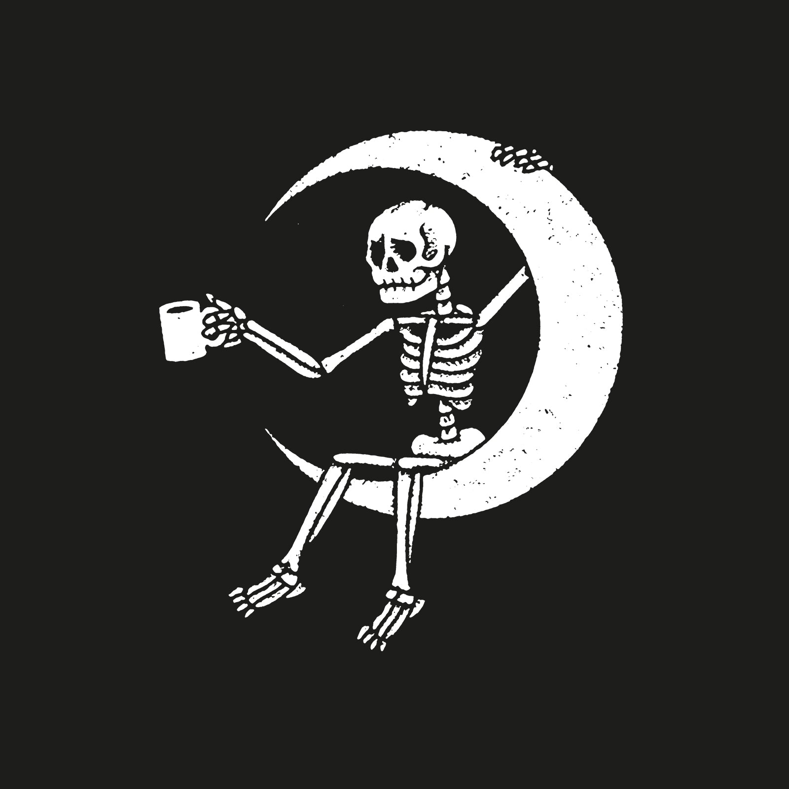 Minnieskull Crew Neck Skull Print T-Shirt - chicyea