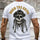Livereid Black Pirates Of The Caribbean Skull Print T-Shirt - chicyea