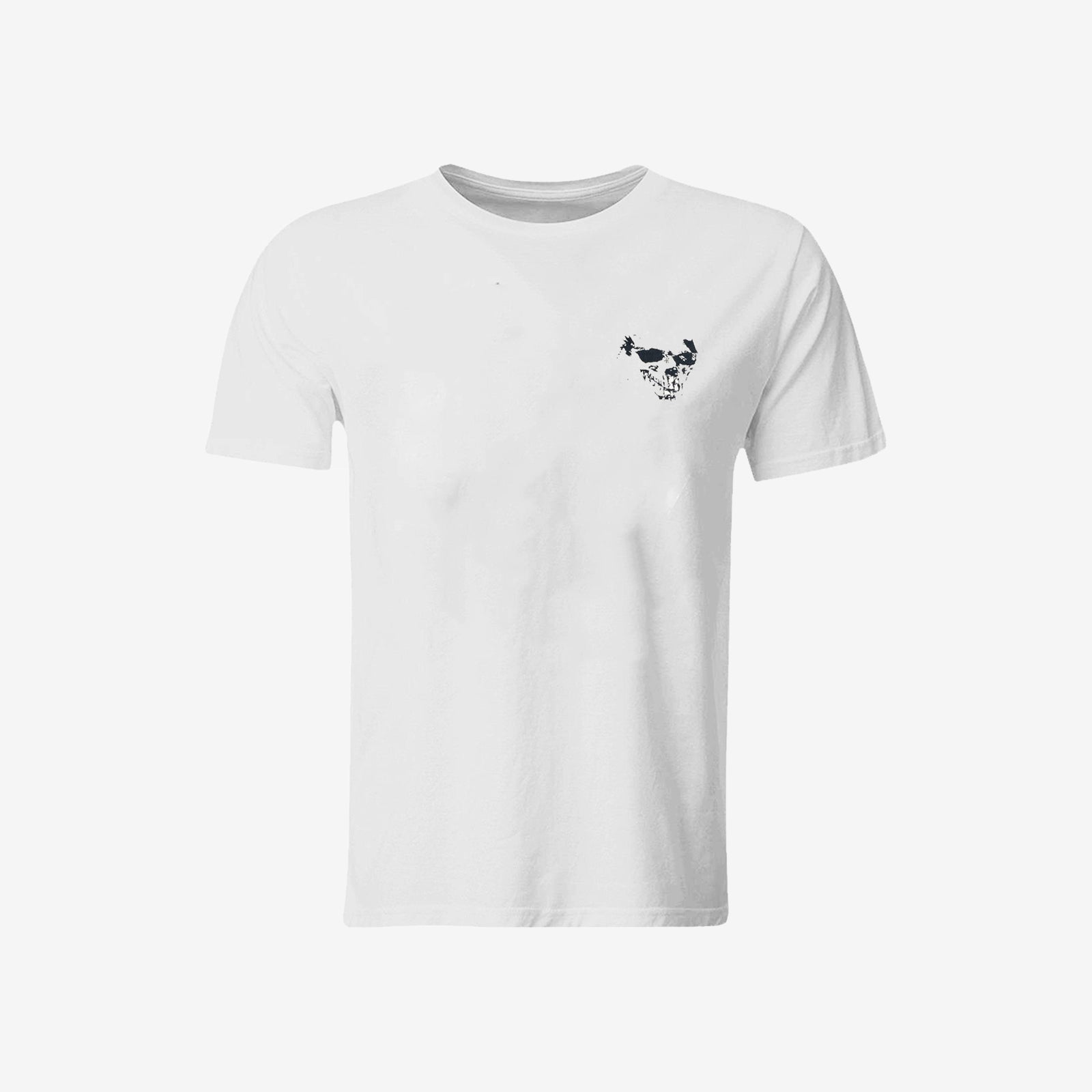 Livereid Cool Hard Work Skull Print T-Shirt - chicyea