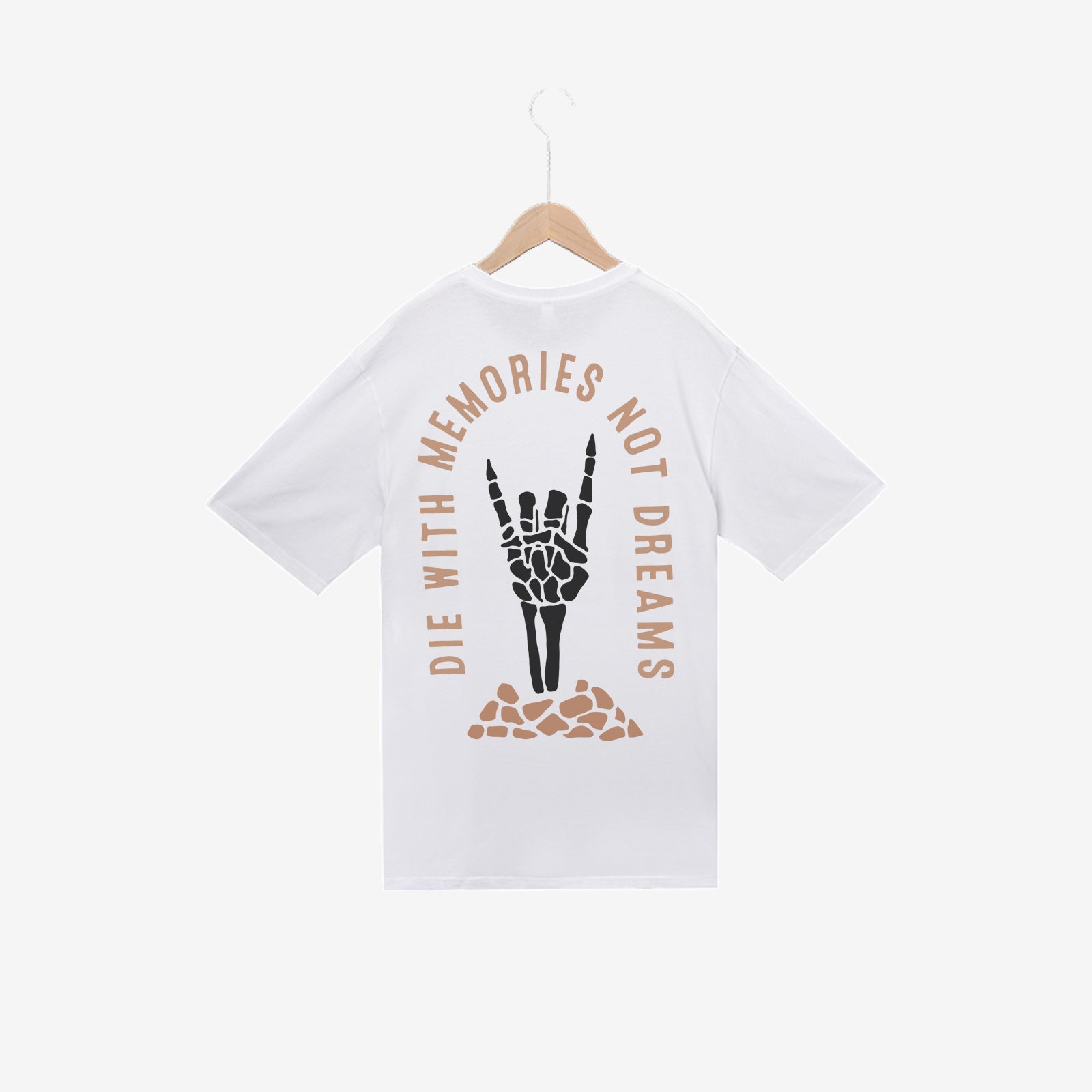 Uprandy Die With Memorie Not Dreams Printed T-Shirt - chicyea