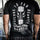Livereid Barbell Letter Print Casual T-Shirt - chicyea