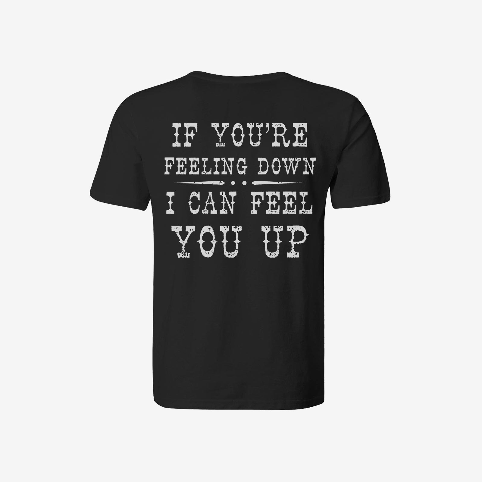 Livereid I Can Feel You Up Design Letter T-Shirt - chicyea