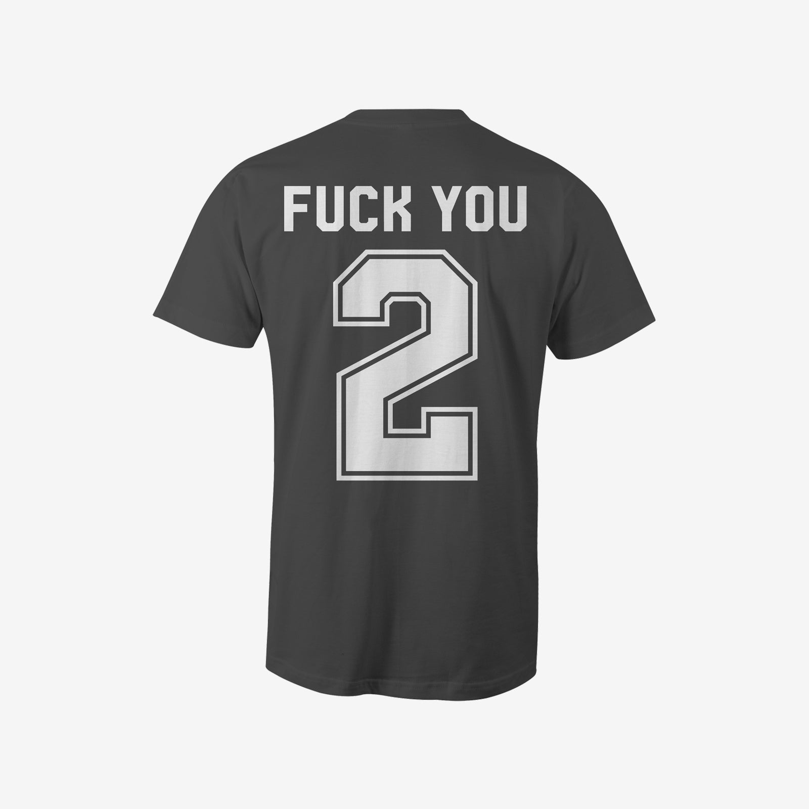 Livereid F You Letter Printedt Shirt - chicyea