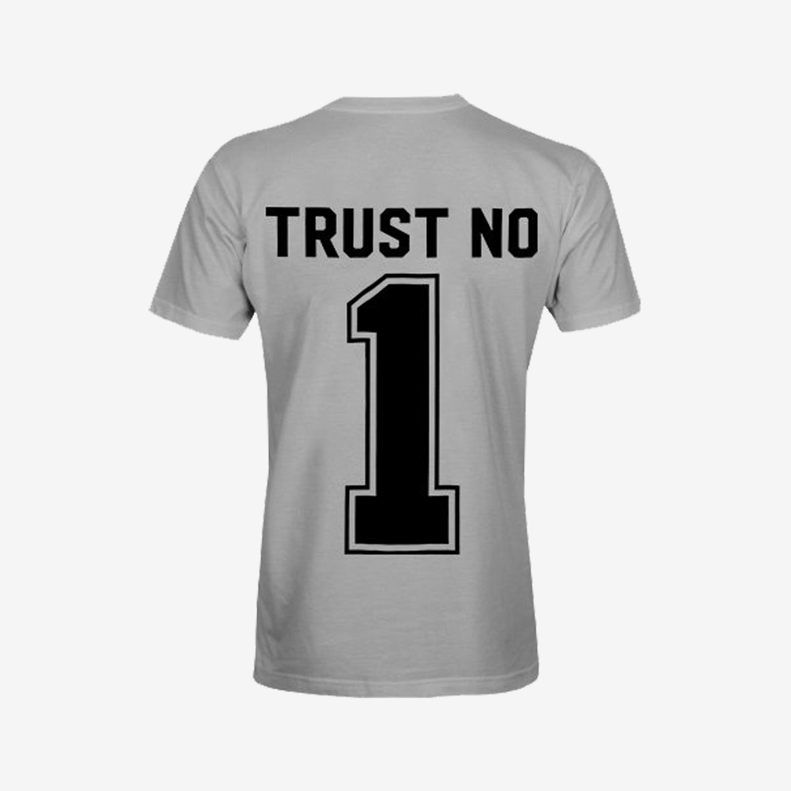 Livereid Trust No Letter Printed T-Shirt - chicyea