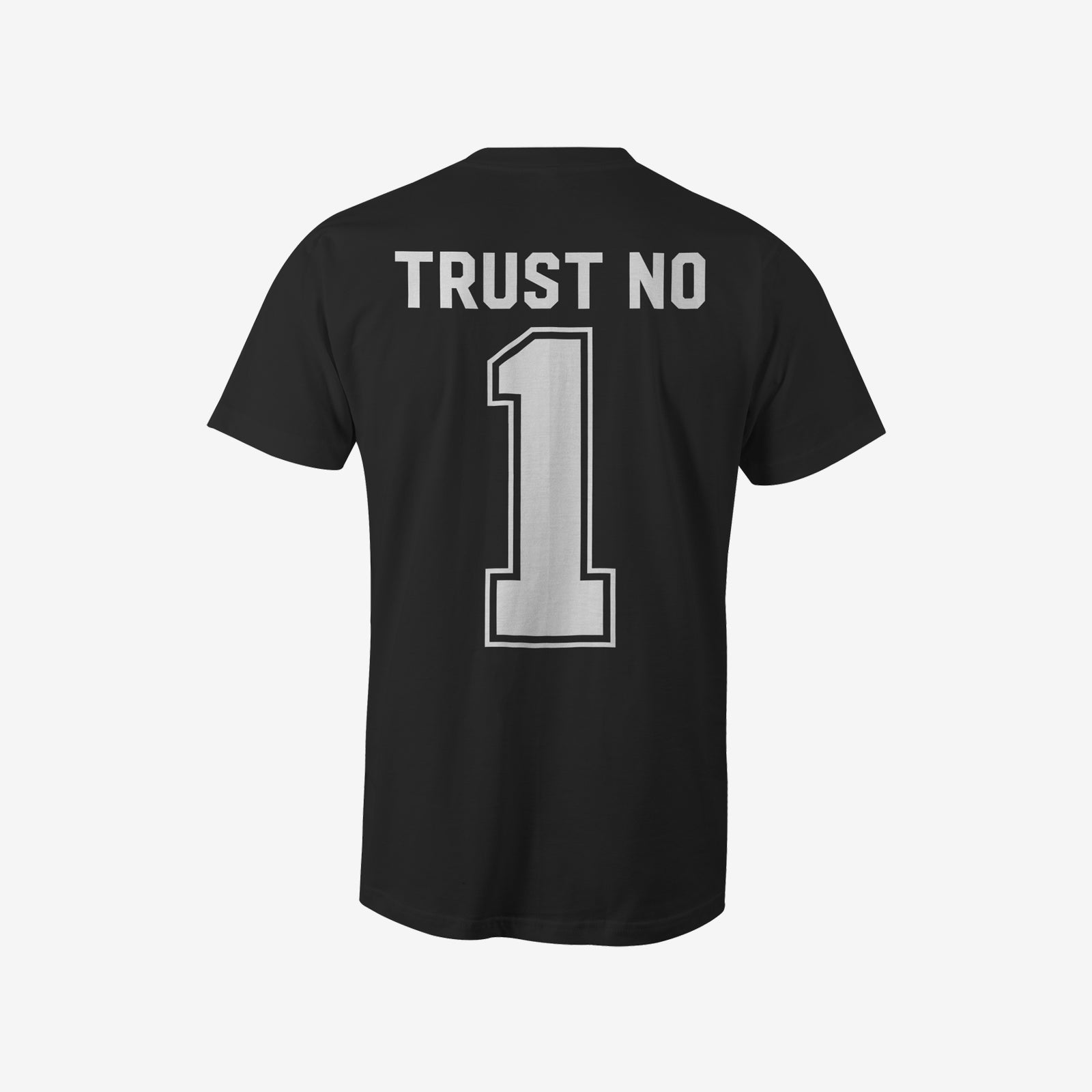 Livereid Trust No Letter Printed T-Shirt - chicyea